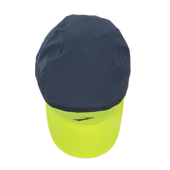 Brooks Running Base Hat Neon Yellow Black Training Apparel Adjustable Light - Picture 6 of 11